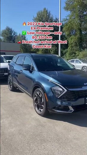 🔥 2023 Kia Sportage EX Premium✅ Low mileage – only 80,350 km🚗 Fresh hot arrival at West Coast Kia!