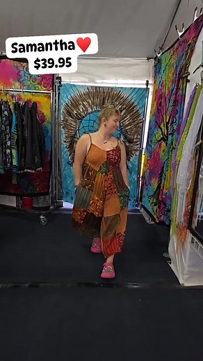 Samantha just lit up the room in this patchwork jumper ✨ These colors look amazing on her殺 One size fits most • $39.95 | Serene Jackson | Facebook