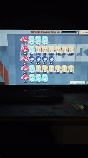 I completed 100 waves in the endless survival of the cool game holo vs robo #hololive #holovsrobo