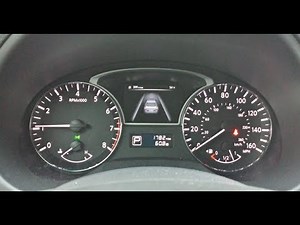 2014 Nissan Altima Driver Information Display