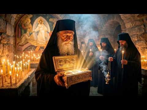 Mount Athos Resurrection Chant — Orthodox Monks Singing Before the Icon in the Hidden Crypt