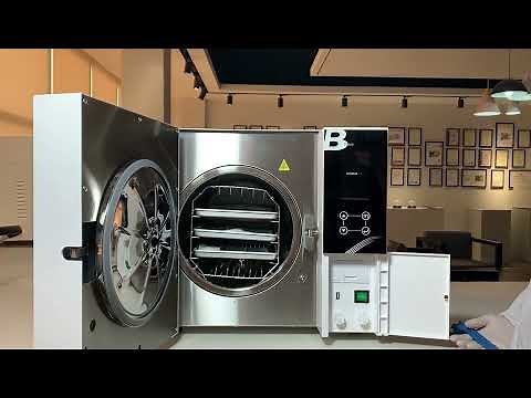 User Instruction and operation of ICANCLAVE 18/23 D Pro,Class B Autoclave- "Wrapped cycle" working