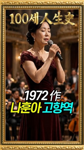 1972作 나훈아 고향역 #나훈아 #고향역 #AI #트로트 #7080 @백세인생사