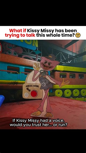 Why all Toys can talk except Kissy Missy? 😭 #poppyplaytimechapter5 #poppyplaytime #trending #shorts