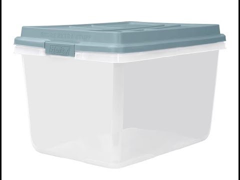 Why I Love these Hefty 72 Quart Storage Bins with LIds