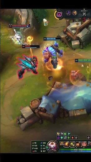 Malphite Miss Fortune VS Bard Alistar | League Of Legends Arena