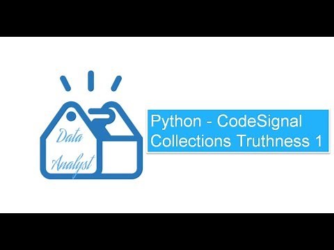 Python - CodeSignal Collections Truthness 1