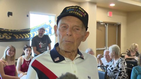 Texas World War II veteran celebrates 100th birthday