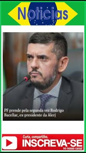 Rodrigo Bacellar é preso novamente pela Polícia Federal