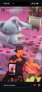 INSTAGRAM STORY: Larray Gags At Vanilla Mace’s Valentine’s Day Party