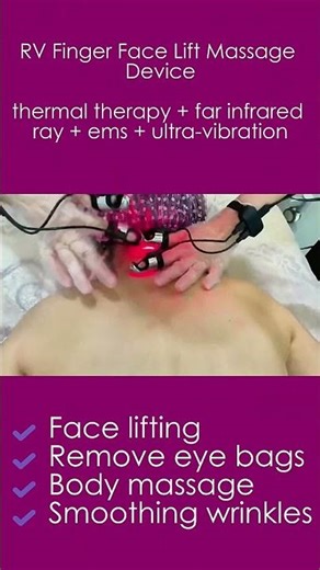 RF EMS Microcurrent Facial Device Demo for Beauty Salons & Estheticians
