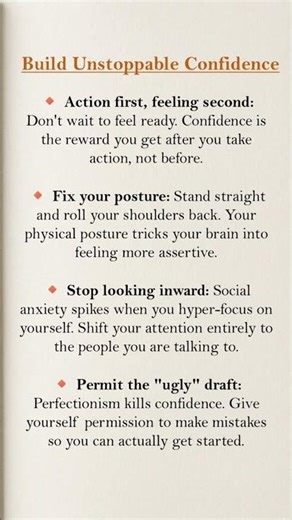 Build UNSTOPPABLE Confidence With These 4 Hacks 🧠#mindhacks #psychology #selfimprovement #confidence