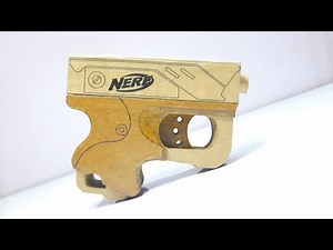 Nerf N-strike | how to make cardboard