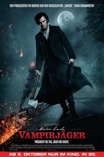 Abraham Lincoln Vampirjäger (2012) ⭐ 5.9 | Action, Fantasy, Horror