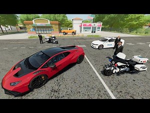 Police give tickets to EVERYONE | Farming Simulator 22