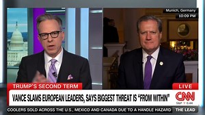 The Munich Security Conference represents a chance for leaders from around the globe to come together and reinforce our commitment to upholding peace. Today, I told The Lead with Jake Tapper that America and our allies will continue to protect and promote democracy throughout the world. | Mike Turner