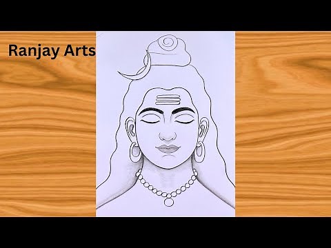 🔥 Realistic Mahadev Pencil Sketch Step by Step for Beginners | How to Draw Lord Shiva Easy! 🕉️