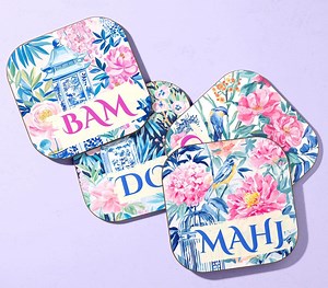 Dot Crack Bam Coaster Set Mahjong Funny Tile Sayings Colorful Game Night Decor Mahjong Gift for Friend Hostess Gift Idea for Mahj Player - Etsy