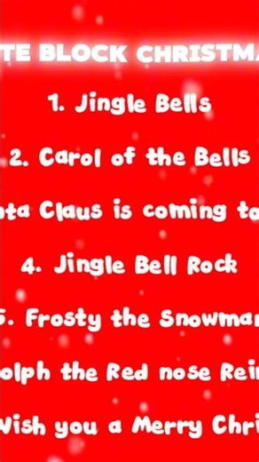 Jingle bells Minecraft ￼Note Block Song #fyp #foryou #christmas #viralshort #trendingshorts