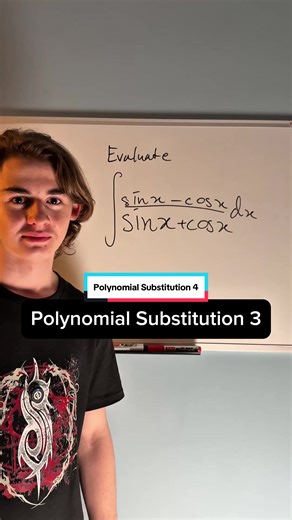 U sub solves the integral once again! #USubstitution #Integration #Calculus #MathTok #Maths #Math #StudyTok #LearnMath #STEMTok #MathExplained #MathTricks #IntegralHelp #APCalc #UniversityMath #FastMath #AcademicTok #mathforyou
