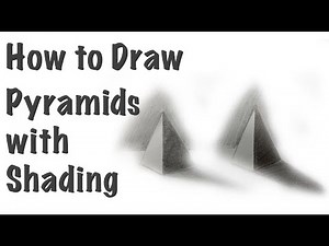 How to Draw Pyramids with Shading