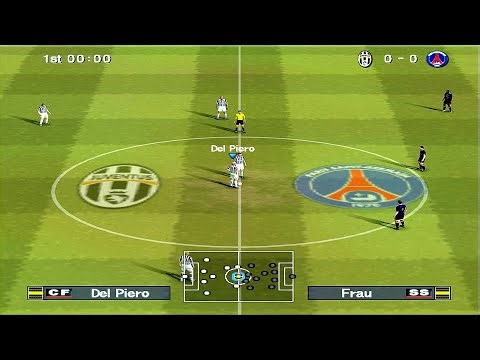 Pro Evolution Soccer 6 - Juventus vs PSG | PS2