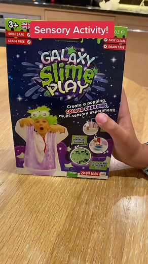 Galaxy Slime Play Kit: A Sensory Development Tool