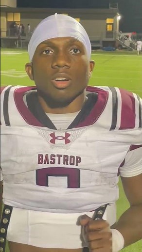 Bastrop running back Gary Jefferson Jr. talks the team's win over McCallum