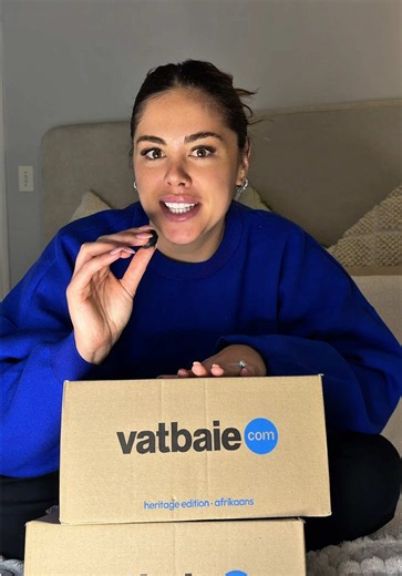 Heritage Month, but make it vatbaie.com 🇿🇦😂 There’s something so special about seeing the language I grew up speaking on something as familiar as a @takealot.com box. And with their name translated into all 12 official South African languages, there’s a little piece of all of us in this one. 🤍 Now for the fun part… type vatbaiecom.com into your browser and see what happens 👀 #DeliveredInYourLanguage #Takealot #HeritageMonth