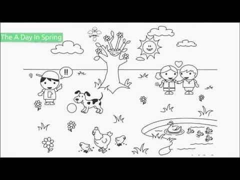 Top 10 Free Printable Spring Coloring Pages