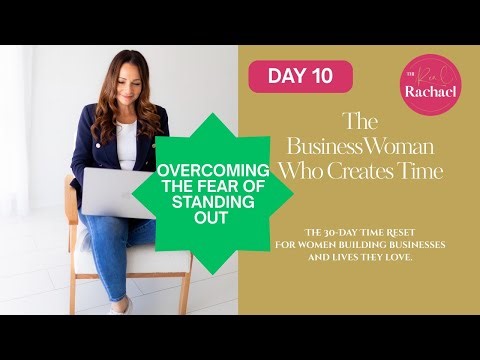 The Business Woman Who creates Time Standing Out Day 10