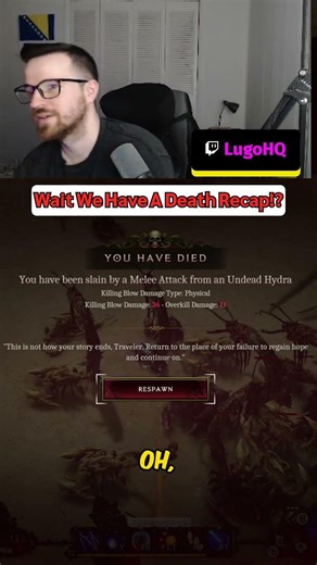 My First Death in Last Epoch! #shorts