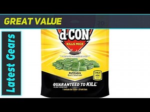 D-Con Refillable Mouse Bait Station: Effective Mouse Control?