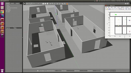 Gazebo仿真无人机集群室内自主穿越