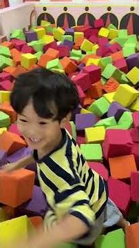 My Little Brother Is Having A Great Time In The Amusement Park#funny