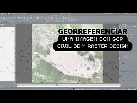 Cómo Georreferenciar una Imagen en Civil 3D con Raster Design usando Puntos de Control (GCP)