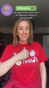Can you join in with the sign of the week from The Makaton Charity - MENTAL HEALTH #makaton #letstalkmakaton | Singing Hands