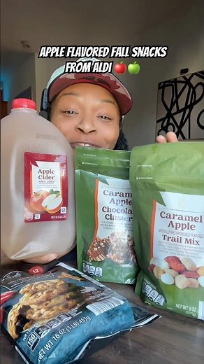 Apple Flavored Fall Snacks from Aldi