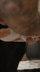 Johnny Fisher tapes the tools for tonight's big fight against Dave Allen! | Matchroom Boxing