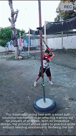 Smart Baseball Trainer | Auto Return System #viral #tools #smart #creative #baseball