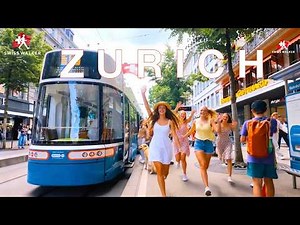 Zurich Walking Tour | Saturday Hustle, Beautiful Trams & Swiss Chocolate ☕ 🇨🇭