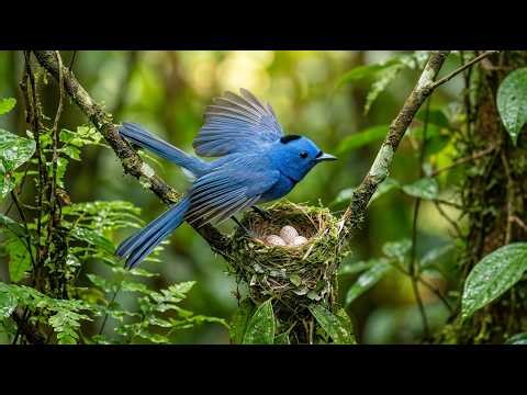 100 Days of Growth: Black naped Monarch from Egg to Survival