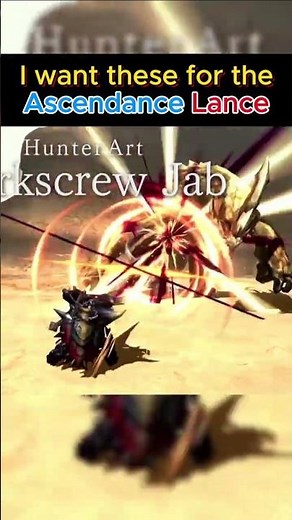 Lance Deserves Some Flashy Moves for the Ascendance Expansion #mhwilds