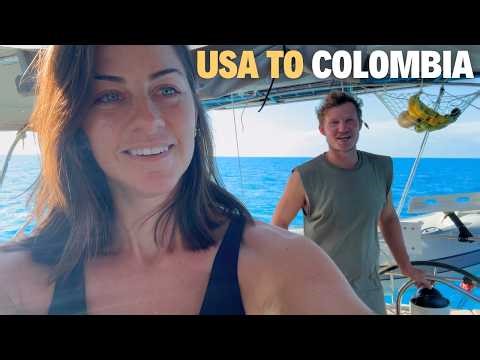 Crossing the Gulf Stream & Fishing for Dinner | Day 1 (Ep-216)