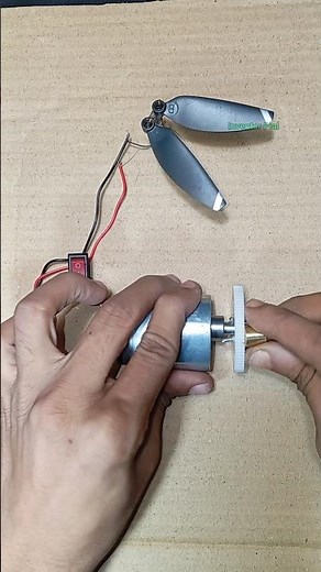 How I Running Mini Vibration Motor Using Dynamo Gear Motor Generator • Dc Motor