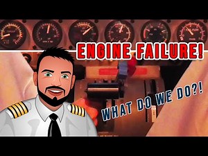 How do you deal with an ENGINE FAILURE in a Cessna 208B Grand Caravan?