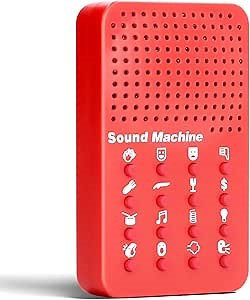 Classic Sound Effects Machine, Prankster Stuff for Adults, Funny Sound Maker, Sound Machine with 16 Sound Effects, Prank Noise Maker Prank Portable Electronic Sound Maker Novelty Prank Gift for Adults
