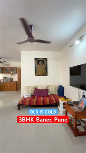 3BHK in Baner | Resale 3BHK In Baner Pune | Ready to move 3BHK in Baner | Specious old 3BHK in Baner