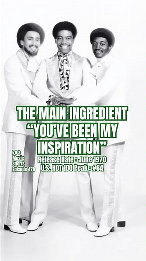 The Main Ingredient “You’ve Been My Inspiration” #70s #70smusic #mainingredient #themainingredient