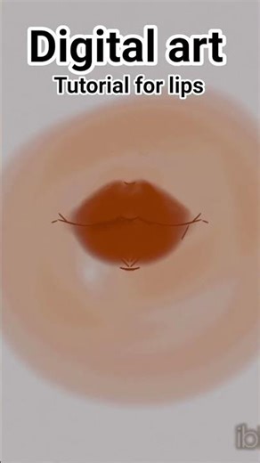 digital art: lips tutorial for beginner's #fypシ゚viral #art
